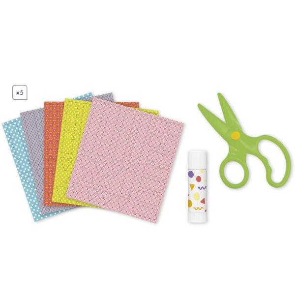 Janod My arts&crafts Stříhání a nalepování (obrázek 3)