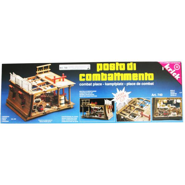 Mantua Model Dělová paluba řez 1:23 kit (obrázek 6)