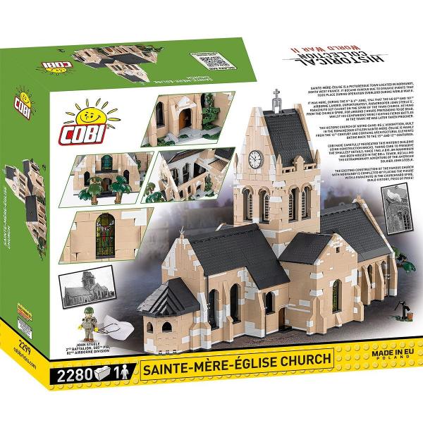 Cobi II WW Kostel Sainte-Mere-Eglise D-DEN, 2280 k, 1 f (obrázek 6)