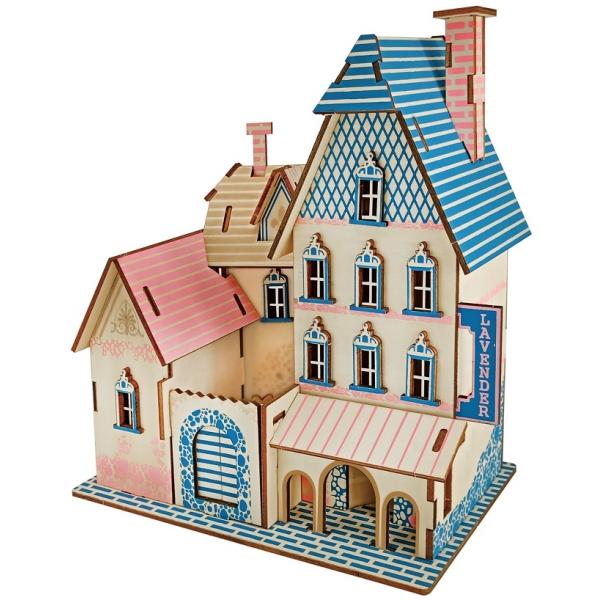 Woodcraft Dřevěné 3D puzzle Vila PACA