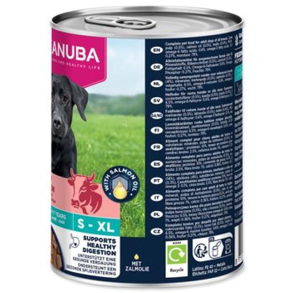 Konzerva EUKANUBA Adult bohatá na hovězí s dýní 400 g (obrázek 10)