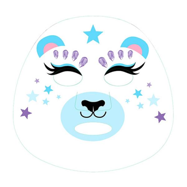 Top Model Pleťová maska, Modrá, Lední medvěd