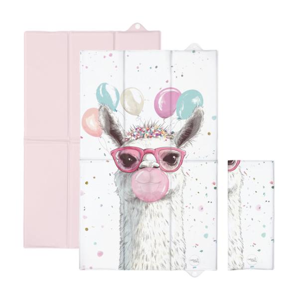 Ceba Podložka přebalovací cestovní (80×50) Basic Crazy Lama