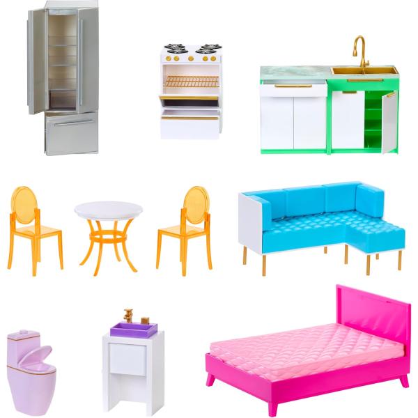 Rainbow High Color Domeček pro panenky (obrázek 3)