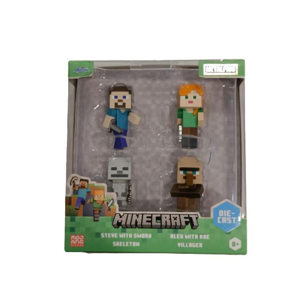 Minecraft Figurky 2,5", sada 4 ks (obrázek 3)