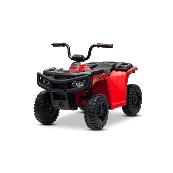 Licencovaná elektrická štvorkolka Arctic Cat 12V so zadným pohonom, červená, LED svetlá, L