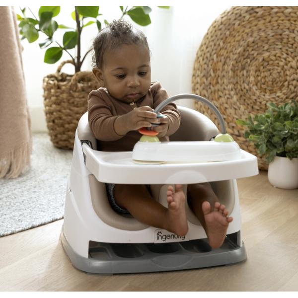 INGENUITY Podsedák na židli 2v1 Baby Base Cashmere 6m+, do 22kg (obrázek 6)