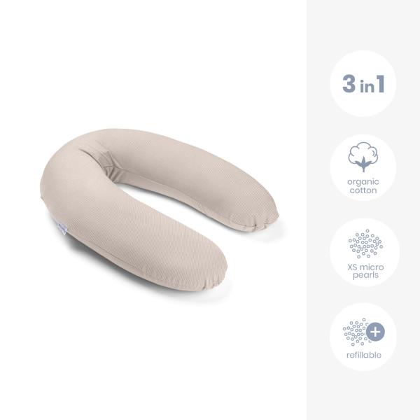 Buddy multifunkční kojicí polštář, Corduroy Sand