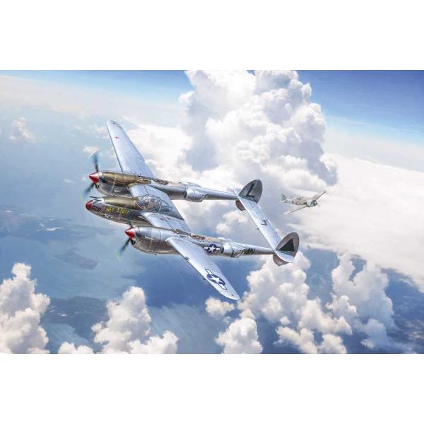 Model Kit letadlo 2834 - P-38J E.T.O. (1:48) (obrázek 7)