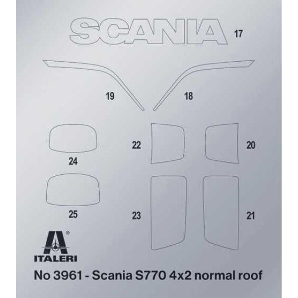 Model Kit truck 3965 – Scania S770 V8 „White Cab“ (1:24)