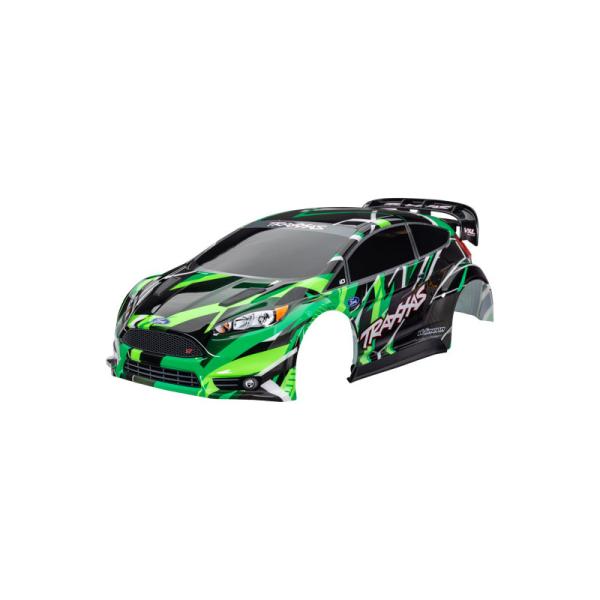 Traxxas karosérie Ford Fiesta ST Rally VXL zelená
