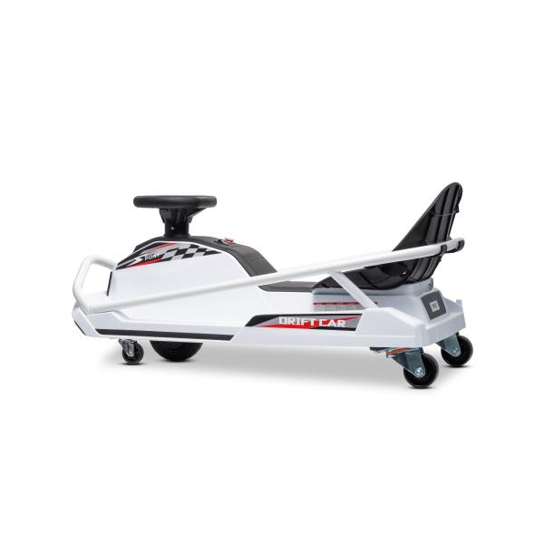 Beneo Motors driftovací Motokára 24V, bílá, 300W Bezkartáčový Motor, Lithiová baterie, Dr (obrázek 8)