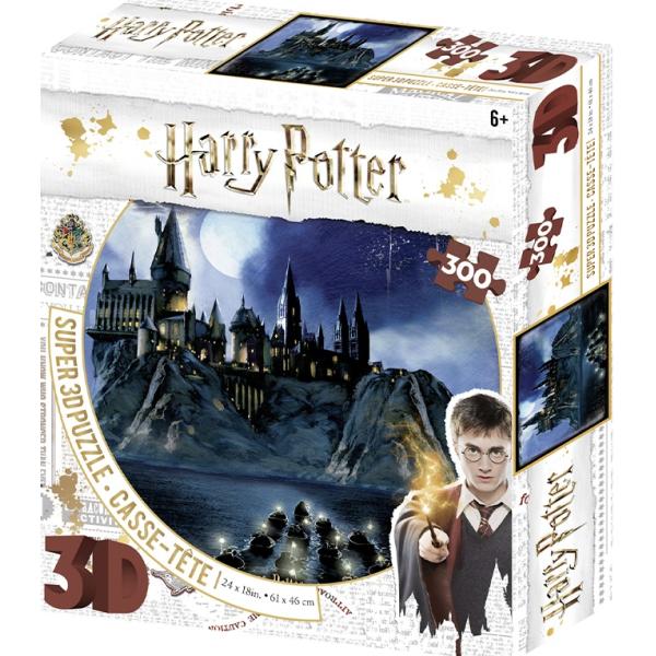 3D PUZZLE - Harry Potter - Bradavice 300 ks