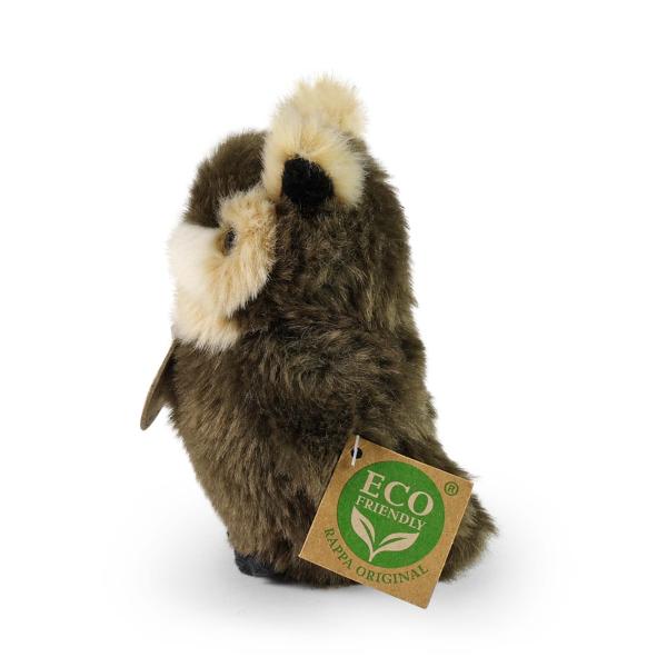 Plyšový pták sova/výr 13 cm ECO-FRIENDLY (obrázek 3)