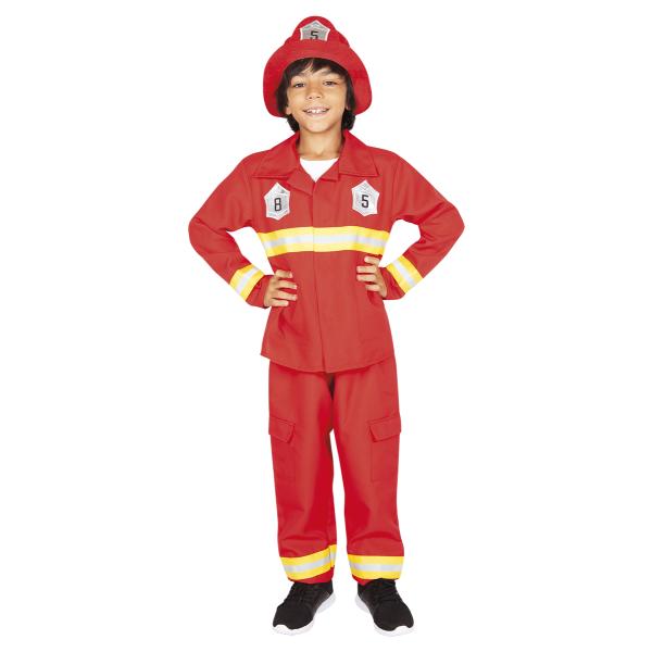 Požiarnik detský kostým veľkosť (110-116cm)