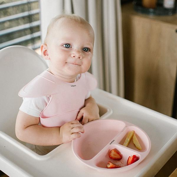 BABYONO Bryndák silikonový – Pink