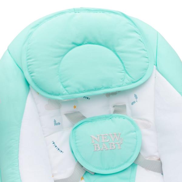 Dětské houpací lehátko NEW BABY TEDDY Mint (obrázek 6)
