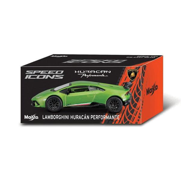 Maisto – Speed Icons – Lamborghini Huracan Performante, zelená, 1:64