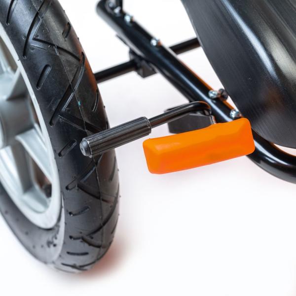 Dětská šlapací motokára Go-kart Baby Mix Buggy červená (obrázek 6)