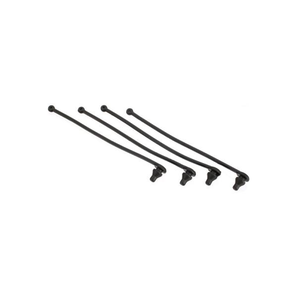 Traxxas plastična sponka za telo črna (4)