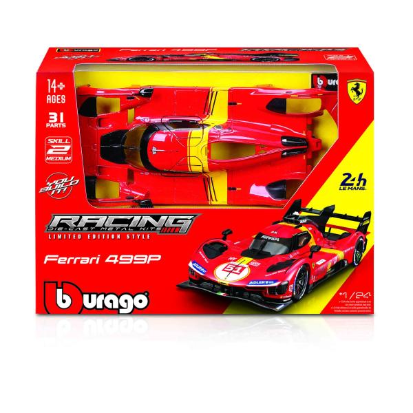 Bburago 1:24 Ferrari Racing MODEL KIT - 499P nr.51 - 24h Le Mans