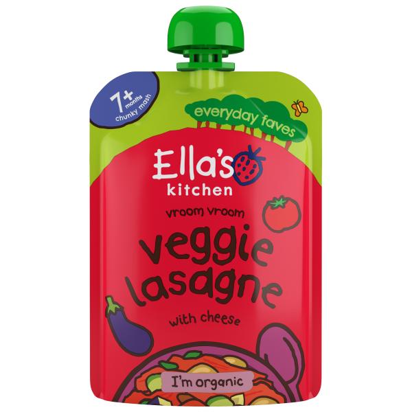 Ella’s Kitchen BIO Zeleninové lasagne se sýrem (130 g)