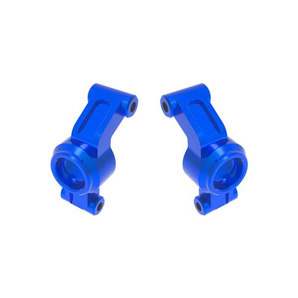 Traxxas těhlice zadní hliníková modrá (2)