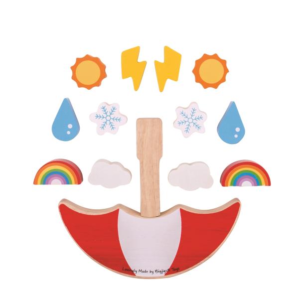 Bigjigs Toys Balanční hra Počasí (obrázek 5)