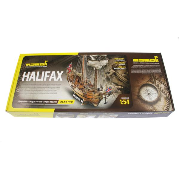 MAMOLI Halifax 1768 1:54 kit (obrázek 3)