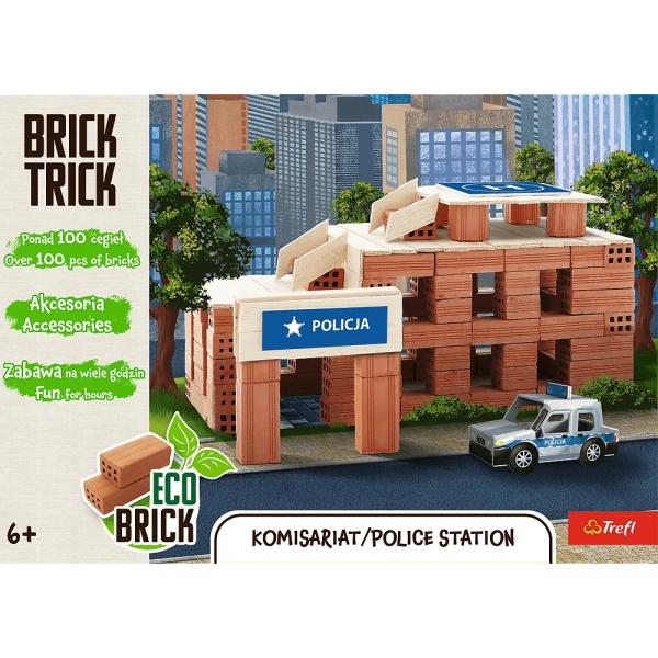 Trefl Brick Trick Policejní stanice M 100 dílů