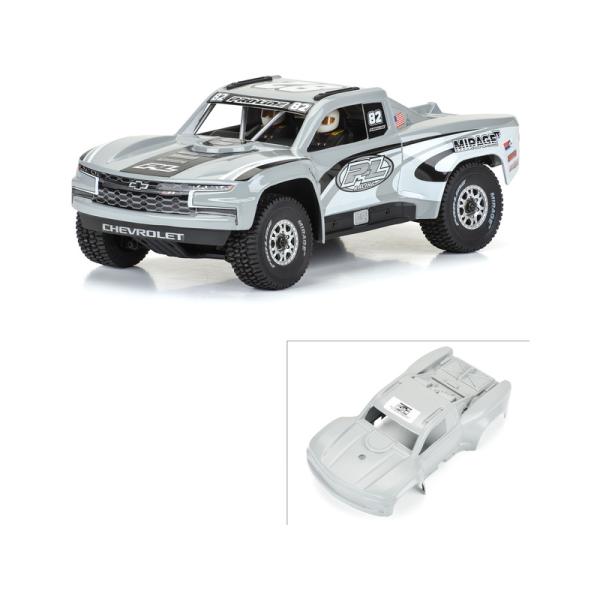 Pro-Line karosérie 1:16 2019 Chevy Trophy Truck šedá: Grom (obrázek 9)