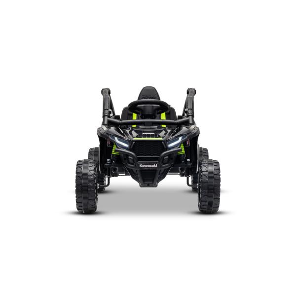 Elektrické autíčko Kawasaki TERYX KRX 1000 12V, černé, jednomístné, odpružená zadní náprava