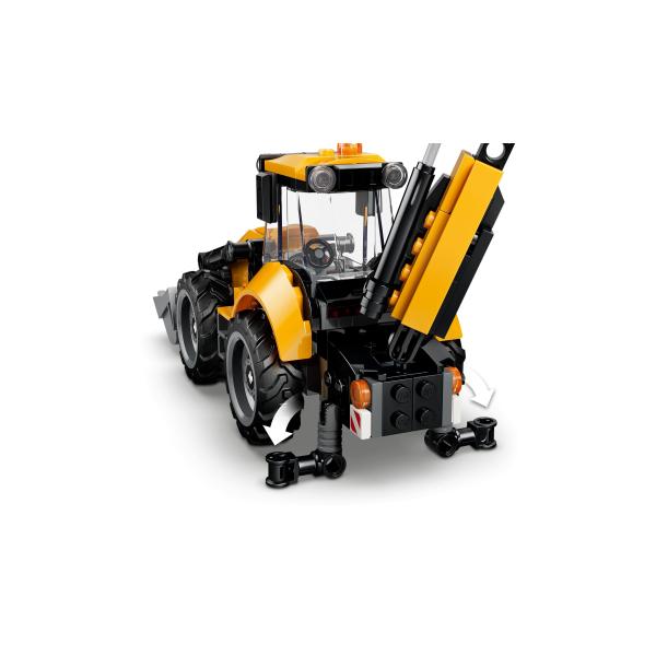 LEGO® City 60480 Žlutý nakladač s rýpadlem (obrázek 8)