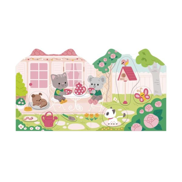 Janod Stickers Samolepky Dům 7 předloh (obrázek 8)