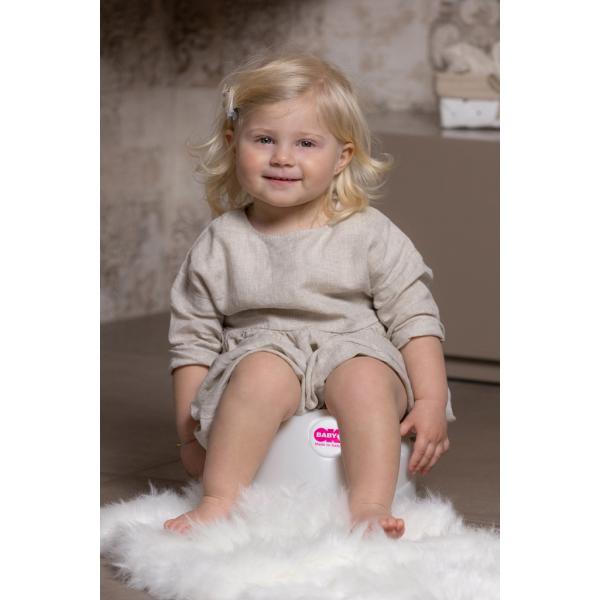 OK BABY Nočník Relax white (obrázek 5)