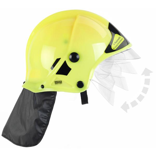 Casco Klein Fire, giallo