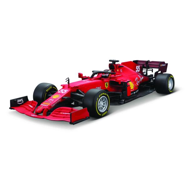 Bburago 1:18 Ferrari Racing F1 2021 SF21 č. 55 Carlos Sainz