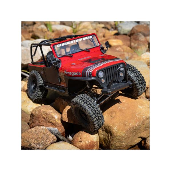 Axial SCX10 III Jeep CJ-7 1:10 4WD RTR červená (obrázek 3)