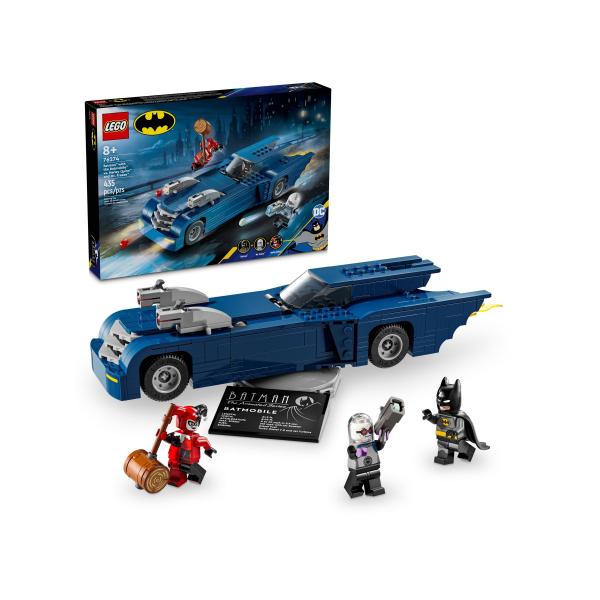 LEGO® DC Batman™ 76274 Batman™ a Batmobil vs. Harley Quinn™ a Mr. Freeze™