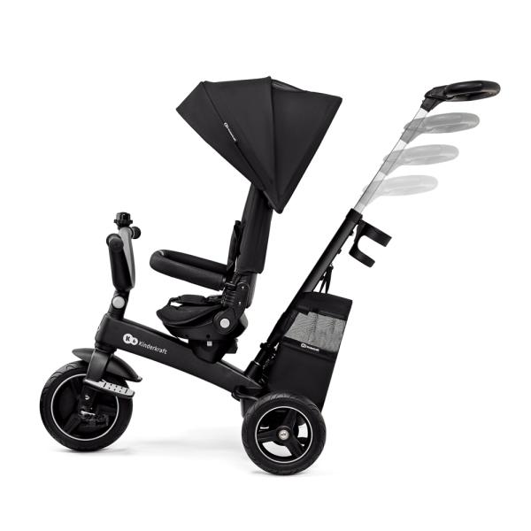 KINDERKRAFT SELECT Tříkolka Easytwist Black, Premium (obrázek 11)