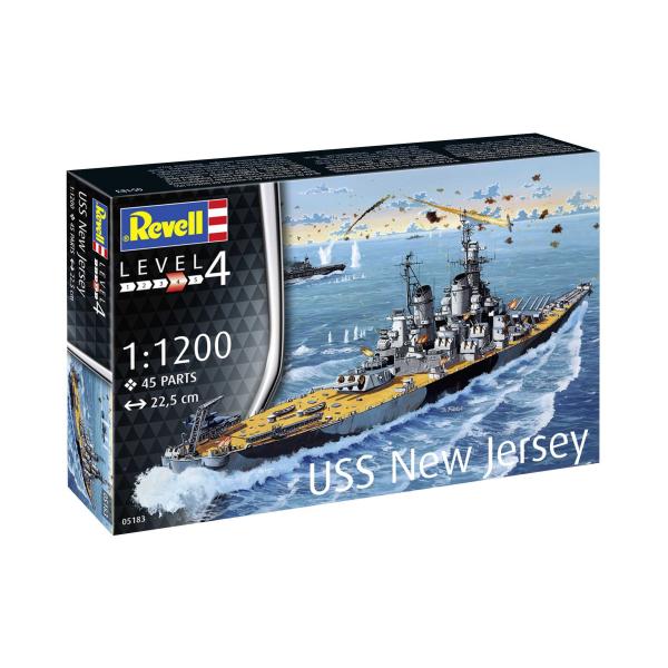 Starter Kit loď 75183 - Battleship USS New Jersey (1:1200)