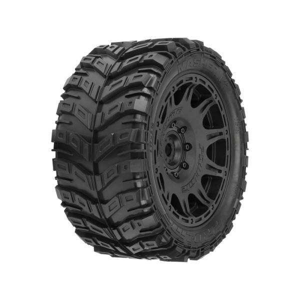 Pro-Line kolo 5.7", pneu Masher X HP Belted, disk Raid H24 černý (2)