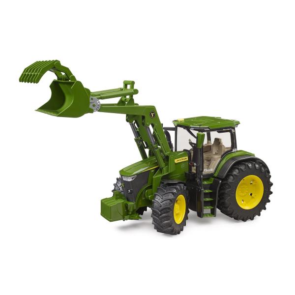 Bruder Farmer Traktor John Deere s předním nakladačem