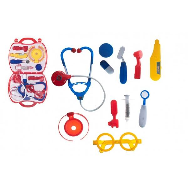 Sada doktor/lekár plast v plastovom kufríku