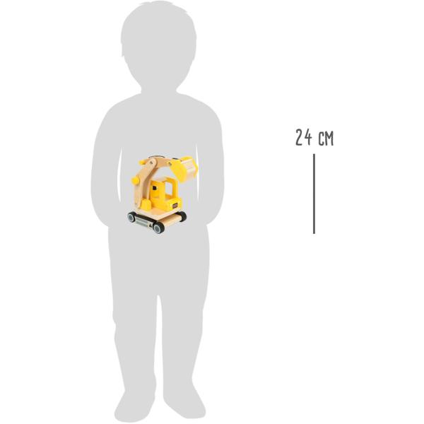 Small foot Dřevěný bagr se lžící