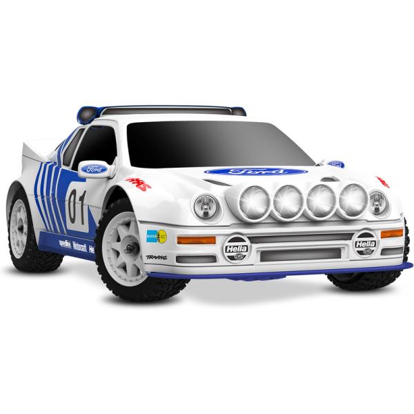 Traxxas Mini Rally Ford RS200 1:12 4WD VXL RTR modrý (obrázek 10)
