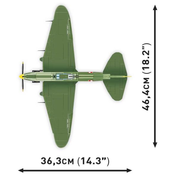 Cobi 5744 II WW Iljušin Il-2 Šturmovik, 1:32, 636 k, 2 f (obrázek 5)