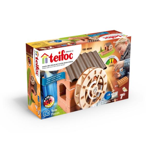 TEIFOC stavebnica Vodný mlýn 60 dielikov
