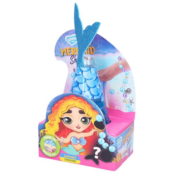 Sliz tvarovacia morská víla modrá glitter 250 ml