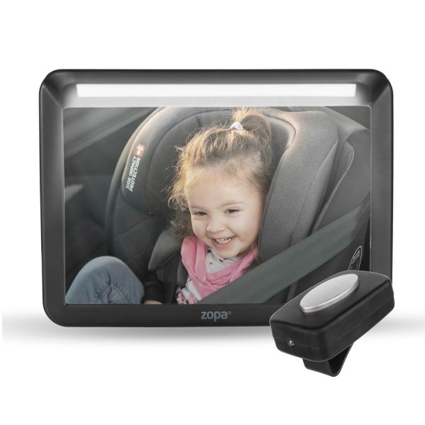 Zrcadlo s osvětlením LED DELUXE, Black